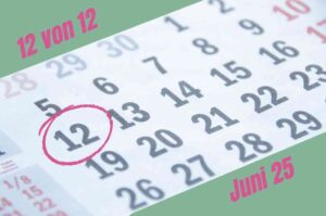 12 von 12 Juni 25